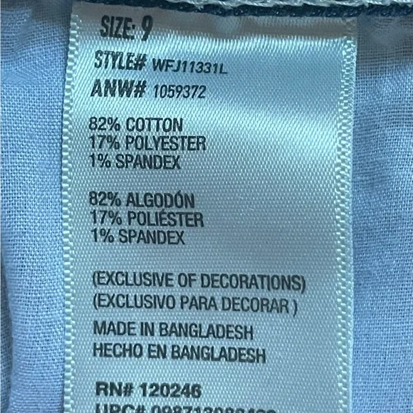 Wallflower Shorts Junior Sz 9 - Picture 4 of 5